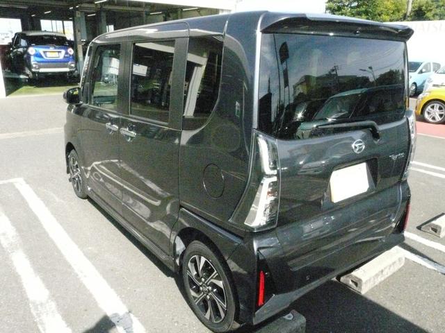 タントカスタムＸキーフリーシステム　セキュリティアラーム　スモークガラス　走行距離４ｋｍ（福岡県）の中古車