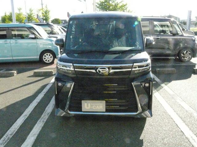 タントカスタムＸアルミホイール　スモークガラス　セキュリティアラーム　キーフリーシステム　走行距離４ｋｍ（福岡県）の中古車