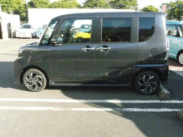 タントカスタムＸアルミホイール　スモークガラス　セキュリティアラーム　キーフリーシステム　走行距離４ｋｍ（福岡県）の中古車