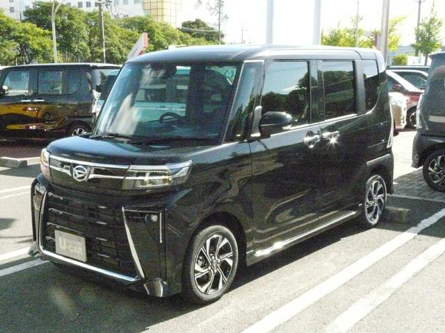 タントカスタムＸアルミホイール　セキュリティアラーム　キーフリーシステム　走行距離２．３４４ｋｍ（福岡県）の中古車