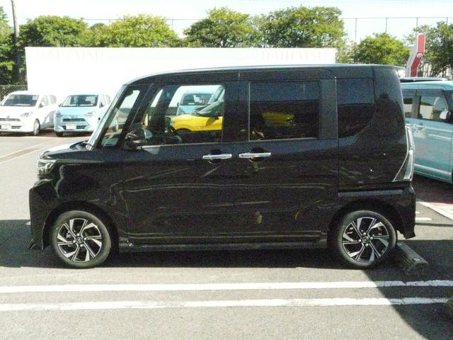 タントカスタムＸアルミホイール　セキュリティアラーム　キーフリーシステム　走行距離２．３４４ｋｍ（福岡県）の中古車