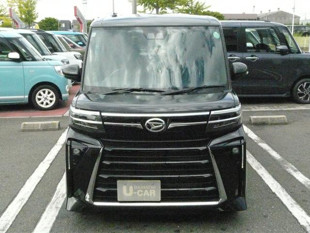 タントカスタムＸアルミホイール　キーフリーシステム　セキュリティアラーム　スモークガラス　走行距離４ｋｍ（福岡県）の中古車