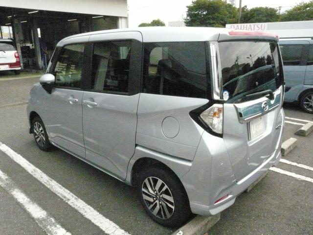 トールカスタムＧスモークガラス　キーフリーシステム　アルミホイール　走行距離６．６３１ｋｍ（福岡県）の中古車
