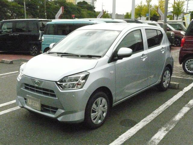 ミライースＸ　ＳＡIIIスモークガラス　セキュリティアラーム　バックカメラ　キーレスエントリー　走行距離４ｋｍ（福岡県）の中古車