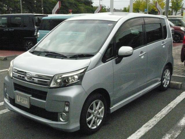 ムーヴカスタム　Ｘ　ＳＡスモークガラス　セキュリティアラーム　アルミホイール　走行距離４０．９６０ｋｍ（福岡県）の中古車