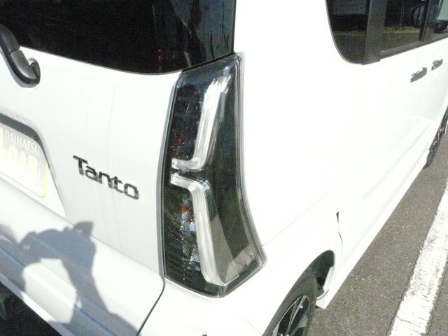 タントカスタムXアルミホイール キーフリーシステム セキュリティアラーム スモークガラス 走行距離4km(福岡県)の中古車