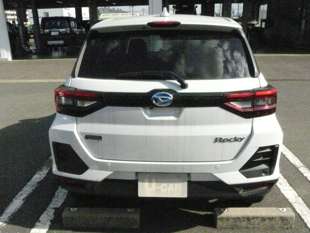 ロッキープレミアムG HEVアルミホイール キーフリーシステム スモークガラス 走行距離10km(福岡県)の中古車