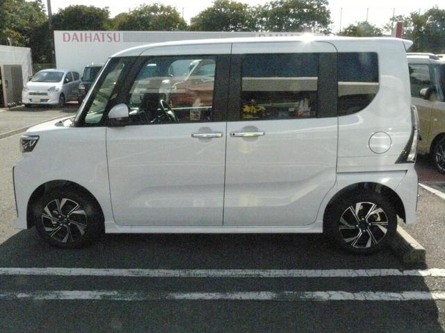 タントカスタムXリミテッドアルミホイール キーフリーシステム セキュリティアラーム 両側パワースライドドア 走行距離4km(福岡県)の中古車
