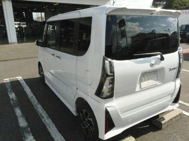 タントカスタムXリミテッドアルミホイール キーフリーシステム セキュリティアラーム 両側パワースライドドア 走行距離4km(福岡県)の中古車