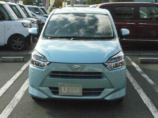 ミライースX SAIIIキーレスエントリー セキュリティアラーム スモークガラス 走行距離2km(福岡県)の中古車