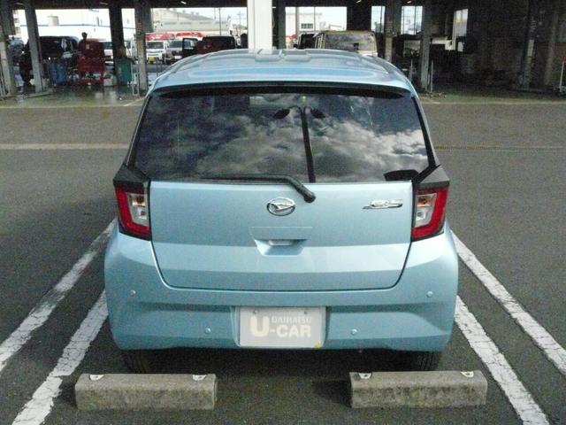 ミライースX SAIIIキーレスエントリー セキュリティアラーム スモークガラス 走行距離2km(福岡県)の中古車