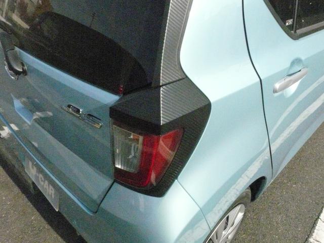 ミライースX SAIIIスモークガラス セキュリティアラーム キーレスエントリー 走行距離2km(福岡県)の中古車