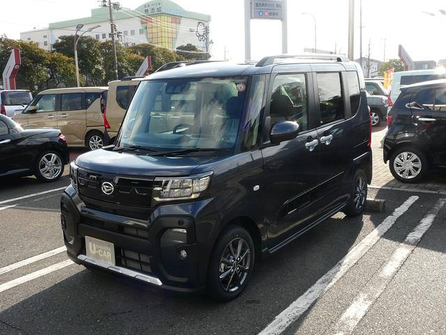 タントファンクロスリミテッドアルミホイール　セキュリティアラーム　スモークガラス　キーフリーシステム　走行距離４ｋｍ（福岡県）の中古車