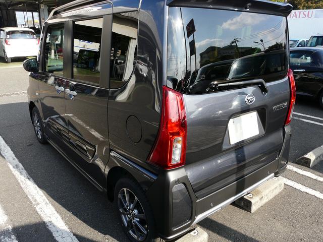 タントファンクロスリミテッドアルミホイール　セキュリティアラーム　スモークガラス　キーフリーシステム　走行距離４ｋｍ（福岡県）の中古車