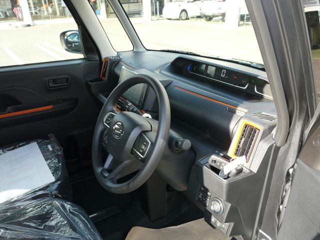 タントファンクロスリミテッドアルミホイール　セキュリティアラーム　スモークガラス　キーフリーシステム　走行距離４ｋｍ（福岡県）の中古車