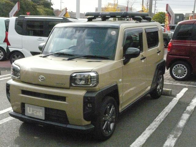 タフトGターボキーフリーシステム スモークガラス セキュリティアラーム 走行距離45.636km(福岡県)の中古車