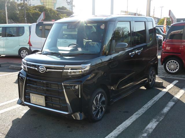 タントカスタムXキーフリーシステム セキュリティアラーム アルミホイール スモークガラス 走行距離5km(福岡県)の中古車