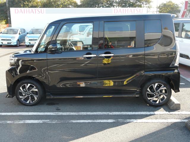 タントカスタムXキーフリーシステム セキュリティアラーム アルミホイール スモークガラス 走行距離5km(福岡県)の中古車