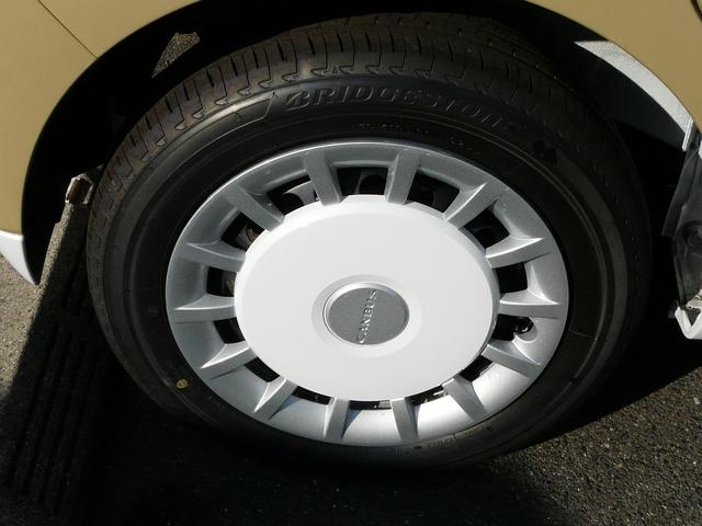 ムーヴキャンバスストライプスGキーフリーシステム セキュリティアラーム スモークガラス 走行距離2km(福岡県)の中古車