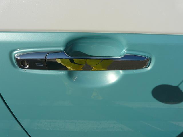 ムーヴキャンバスストライプスGキーフリーシステム スモークガラス セキュリティアラーム 走行距離1km(福岡県)の中古車