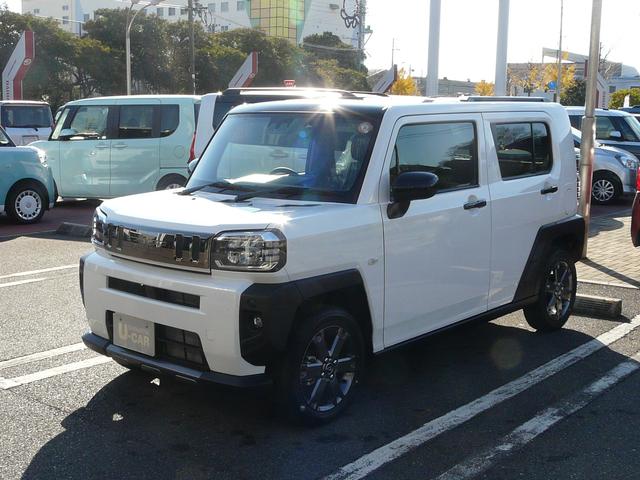 タフトG クロムベンチャーアルミホイール スモークガラス キーフリーシステム セキュリティアラーム 走行距離3km(福岡県)の中古車