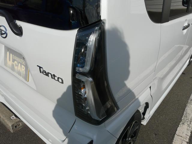 タントカスタムＸアルミホイール　セキュリティアラーム　スモークガラス　キーフリーシステム　走行距離４ｋｍ（福岡県）の中古車