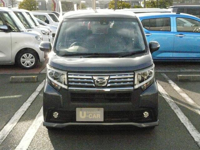 ムーヴカスタム　Ｘ　ＳＡIIスモークガラス　セキュリティアラーム　アルミホイール　走行距離４２．５８１ｋｍ（福岡県）の中古車