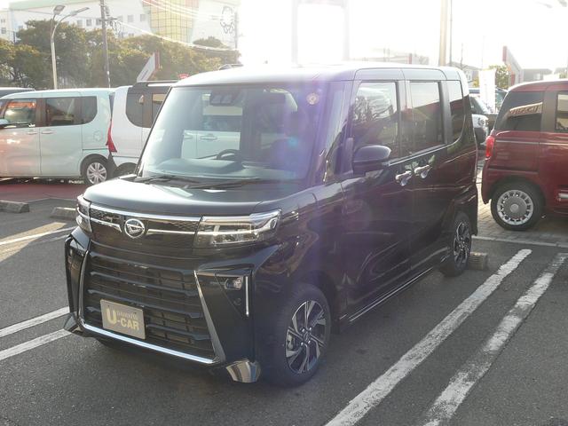 タントカスタムＸアルミホイール　セキュリティアラーム　キーフリーシステム　スモークガラス　走行距離１．８３８ｋｍ（福岡県）の中古車