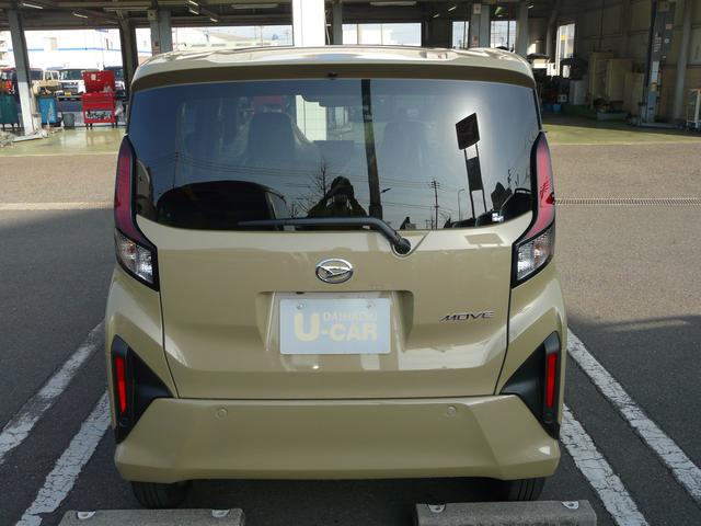 ムーヴＧアルミホイール　セキュリティアラーム　スモークガラス　キーフリーシステム　走行距離７４ｋｍ（福岡県）の中古車