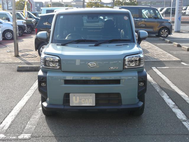 タフトＧキーフリーシステム　セキュリティアラーム　アルミホイール　スモークガラス　走行距離３６．８８５ｋｍ（福岡県）の中古車