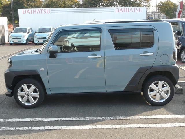 タフトＧキーフリーシステム　セキュリティアラーム　アルミホイール　スモークガラス　走行距離３６．８８５ｋｍ（福岡県）の中古車