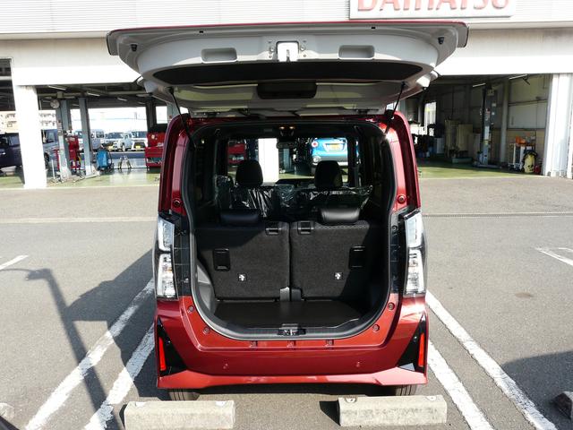 タントカスタムＸアルミホイール　セキュリティアラーム　スモークガラス　キーフリーシステム　走行距離４ｋｍ（福岡県）の中古車