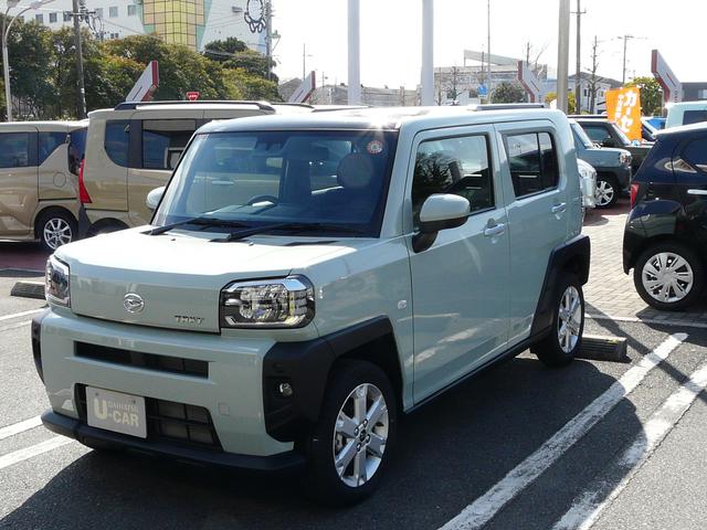 タフトＧアルミホイール　セキュリテイスモークガラス　キーフリーシステム　走行距離１．７６４ｋｍ（福岡県）の中古車