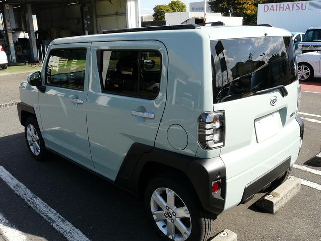 タフトＧアルミホイール　セキュリテイスモークガラス　キーフリーシステム　走行距離１．７６４ｋｍ（福岡県）の中古車