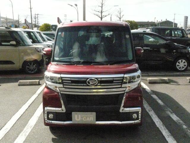 タントカスタムＲＳ　トップエディションＳＡIIIアルミホイール　ターボ車　セキュリティアラーム　スモークガラス　走行距離２１．８５４ｋｍ（福岡県）の中古車