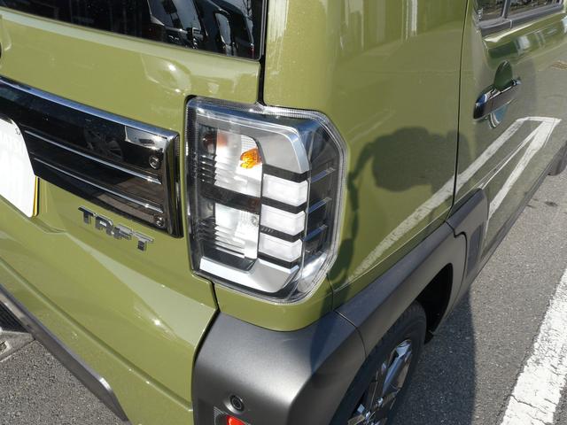 タフトＧ　ダーククロムベンチャーアルミホイール　セキュリティアラーム　キーフリーシステム　スモークガラス　走行距離３０ｋｍ（福岡県）の中古車