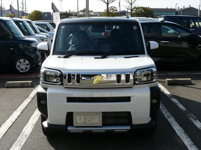 タフトGターボ クロムベンチャーキーフリーシステム セキュリティアラーム スモークガラス アルミホイール 走行距離46km(福岡県)の中古車