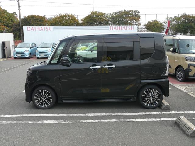 タントカスタムＲＳアルミホイール　セキュリティアラーム　スモークガラス　キーフリーシステム　走行距離８１．２５０ｋｍ（福岡県）の中古車