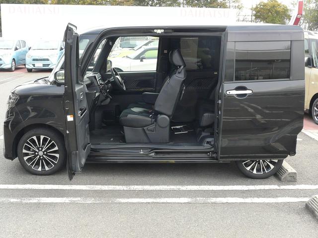 タントカスタムＲＳアルミホイール　セキュリティアラーム　スモークガラス　キーフリーシステム　走行距離８１．２５０ｋｍ（福岡県）の中古車