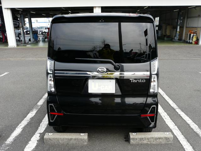 タントカスタムＲＳアルミホイール　セキュリティアラーム　スモークガラス　キーフリーシステム　走行距離８１．２５０ｋｍ（福岡県）の中古車