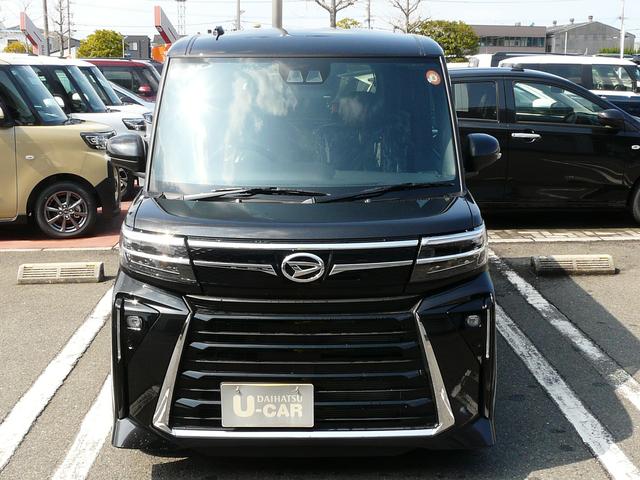 タントカスタムXアルミホイール セキュリティアラーム スモークガラス 両側パワースライドドア キーフリーシステム 走行距離13km(福岡県)の中古車