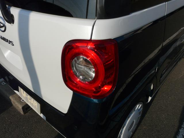 ムーヴキャンバスストライプスＧターボスモークガラス　セキュリティアラーム　キーフリーシステム　走行距離３０ｋｍ（福岡県）の中古車