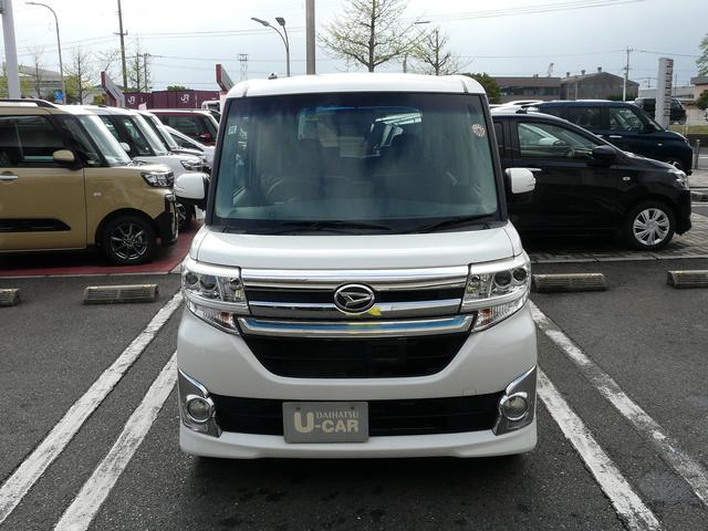 タントカスタムＲＳ　トップエディションＳＡアルミホイール　セキュリティアラーム　スモークガラス　走行距離１２４．２７９ｋｍ（福岡県）の中古車