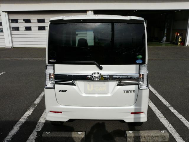 タントカスタムＲＳ　トップエディションＳＡアルミホイール　セキュリティアラーム　スモークガラス　走行距離１２４．２７９ｋｍ（福岡県）の中古車