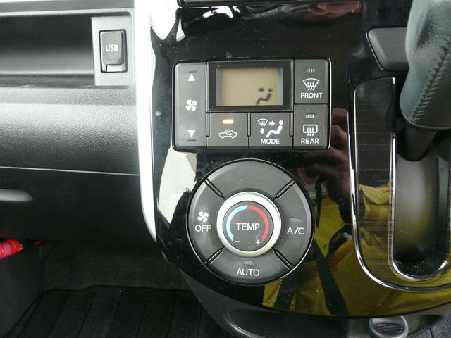 タントカスタムＲＳ　トップエディションＳＡアルミホイール　セキュリティアラーム　スモークガラス　走行距離１２４．２７９ｋｍ（福岡県）の中古車