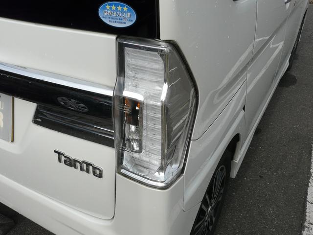 タントカスタムＲＳ　トップエディションＳＡアルミホイール　セキュリティアラーム　スモークガラス　走行距離１２４．２７９ｋｍ（福岡県）の中古車