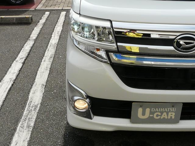 タントカスタムＲＳ　トップエディションＳＡアルミホイール　セキュリティアラーム　スモークガラス　走行距離１２４．２７９ｋｍ（福岡県）の中古車