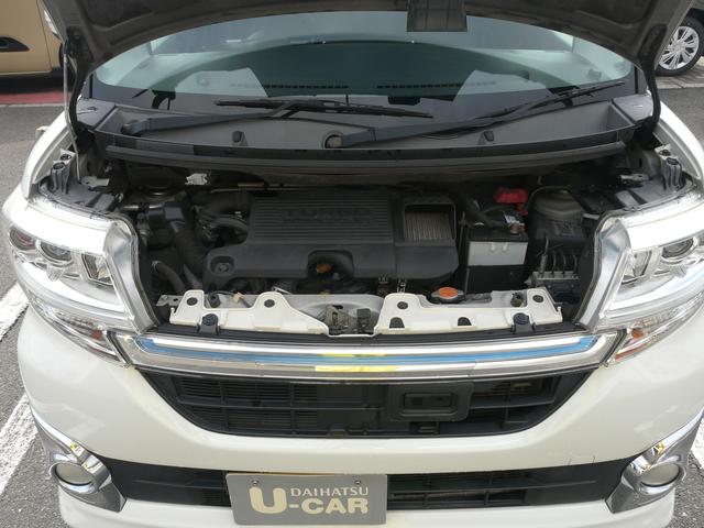 タントカスタムＲＳ　トップエディションＳＡアルミホイール　セキュリティアラーム　スモークガラス　走行距離１２４．２７９ｋｍ（福岡県）の中古車