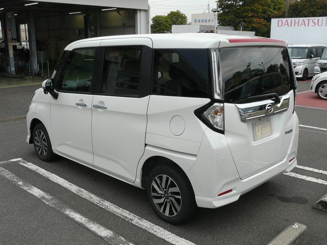 トールカスタムＧアルミホイール　キーフリーシステム　スモークガラス　走行距離５．４４０ｋｍ（福岡県）の中古車