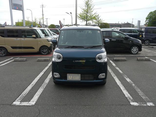 ムーヴキャンバスセオリーＧセキュリティアラーム　キーフリーシステム　スモークガラス　走行距離７１０ｋｍ（福岡県）の中古車